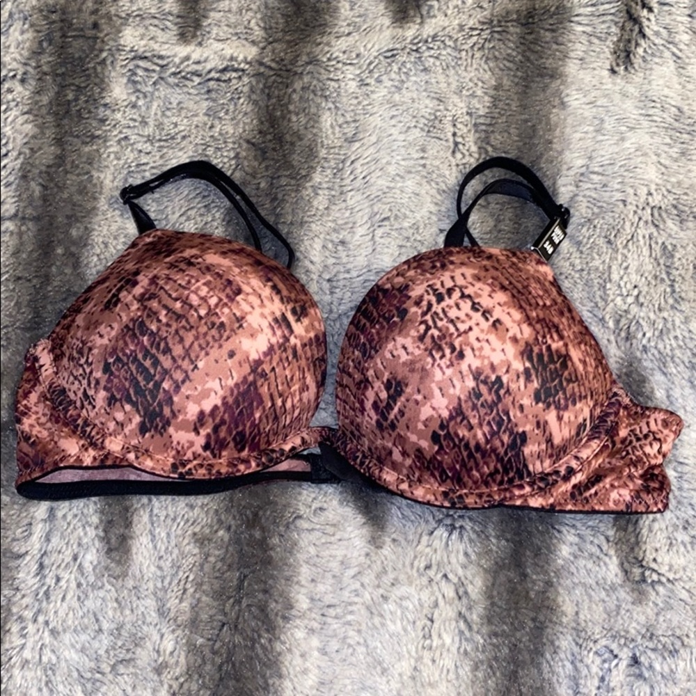 Pink bra